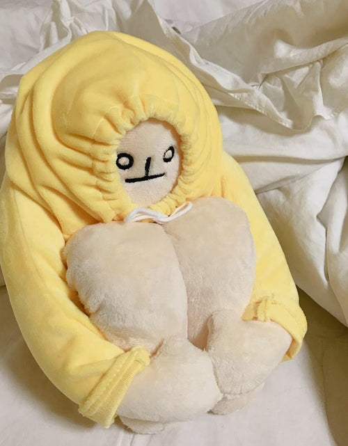 Load image into Gallery viewer, Soft Stuffed Banana Doll
