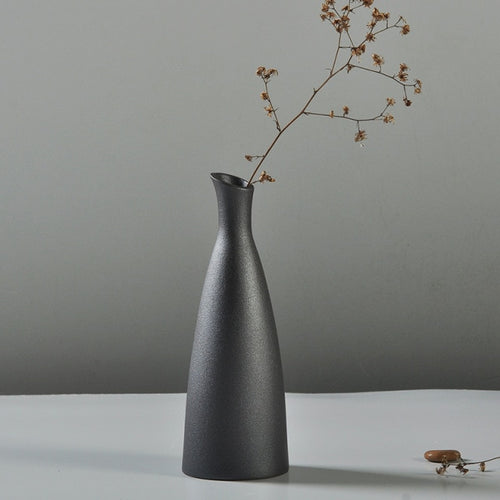 Load image into Gallery viewer, Black Glaze Vase
