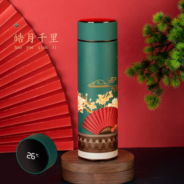 Temperature Display Thermos Bottle