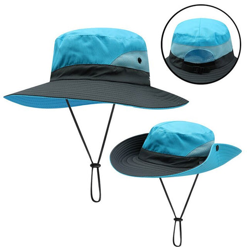 Load image into Gallery viewer, Summer Sun Hat Wide Brim UV Protection
