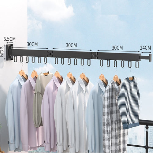 Load image into Gallery viewer, Retractable Cloth Drying Rack
