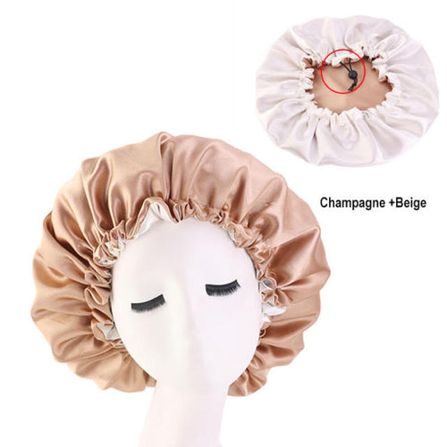 Load image into Gallery viewer, Women Satin Sleeping / Shower Cap
