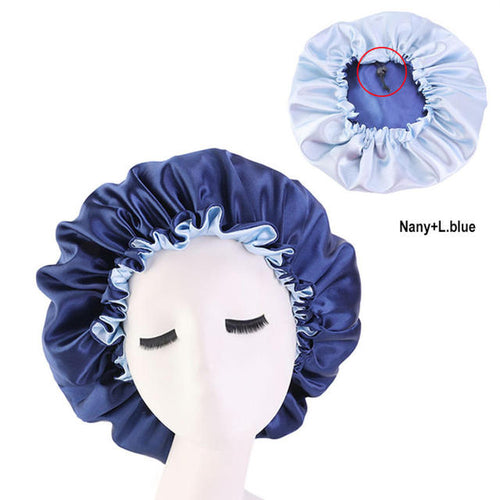 Load image into Gallery viewer, Women Satin Sleeping / Shower Cap
