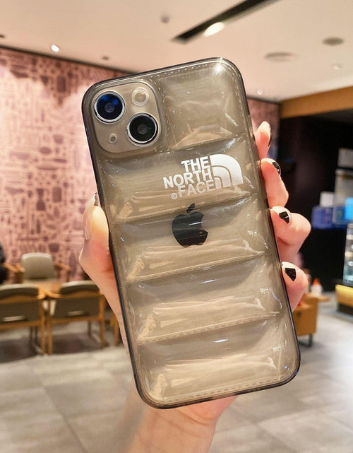 Load image into Gallery viewer, Transparent iPhone Case - NorthFace
