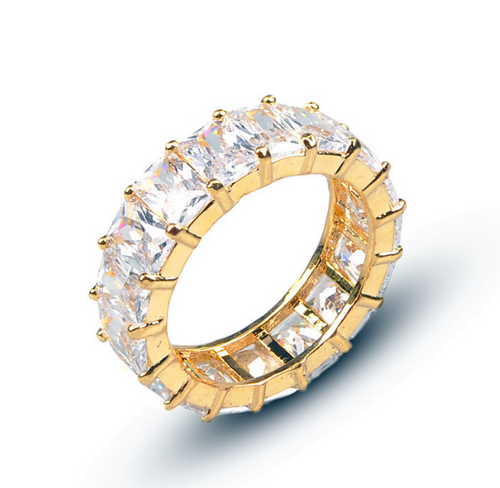 Load image into Gallery viewer, Rectangle Zircon Rings
