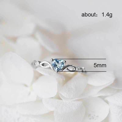 Load image into Gallery viewer, Huitan Simple Heart Ring
