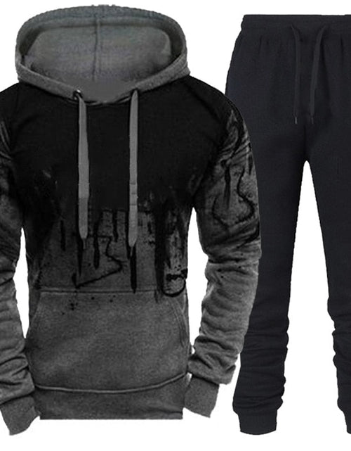 Load image into Gallery viewer, Tracksuit Hoodie and Pants Set
