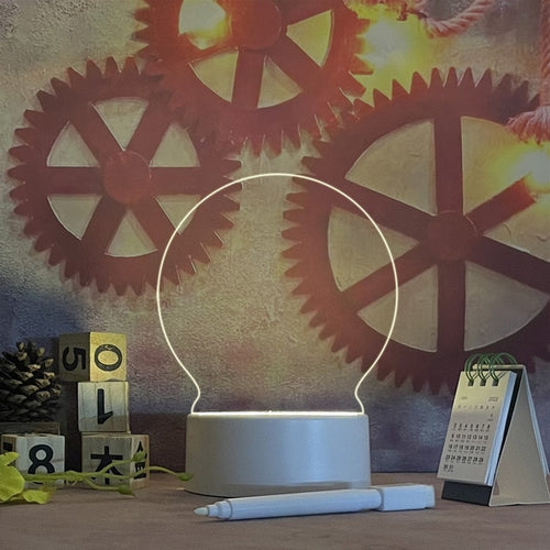Load image into Gallery viewer, LED Note Board Acrylic Light
