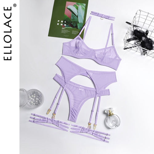 Load image into Gallery viewer, 4 Pieces Sexy Erotic Lingerie
