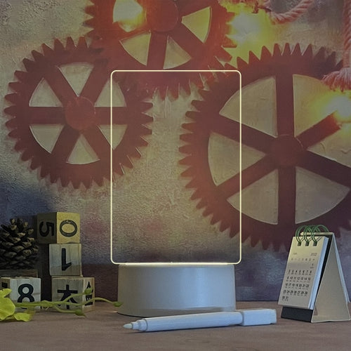 Load image into Gallery viewer, LED Note Board Acrylic Light
