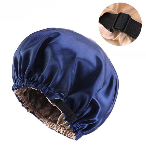 Load image into Gallery viewer, Women Satin Sleeping / Shower Cap
