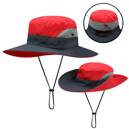 Load image into Gallery viewer, Summer Sun Hat Wide Brim UV Protection
