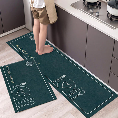 Load image into Gallery viewer, Tableware Pattern Floor Mat
