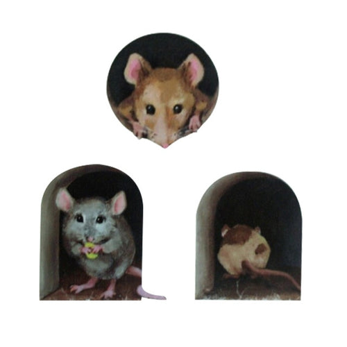 Load image into Gallery viewer, Funny Mouse Hole Wall Stickers
