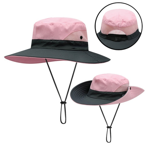 Load image into Gallery viewer, Summer Sun Hat Wide Brim UV Protection
