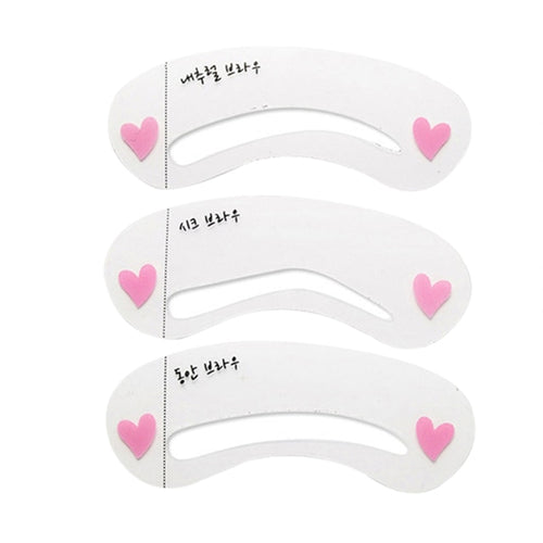 Load image into Gallery viewer, 12Styles Reusable DIY Eyebrow Stencil Set
