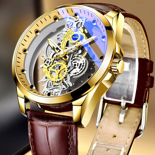 Load image into Gallery viewer, Skeleton Vintage Men&#39;s Watch
