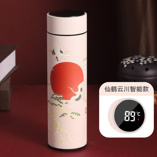 Load image into Gallery viewer, Temperature Display Thermos Bottle
