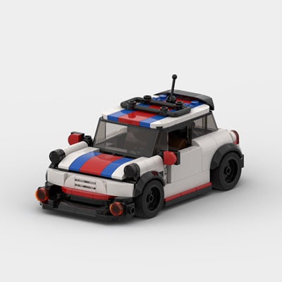 Load image into Gallery viewer, MINI COOPER Champion Racer Building Blocks
