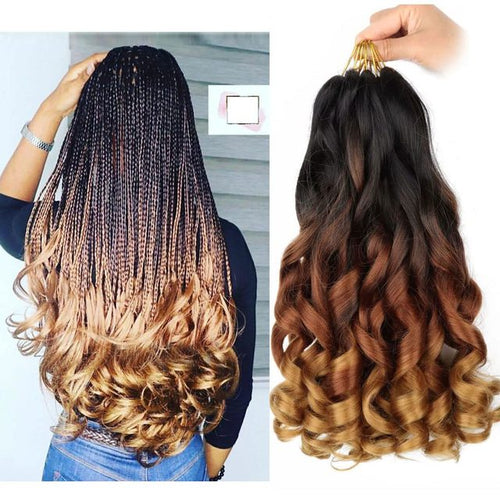 Load image into Gallery viewer, French Curl Braiding Synthetic Hair
