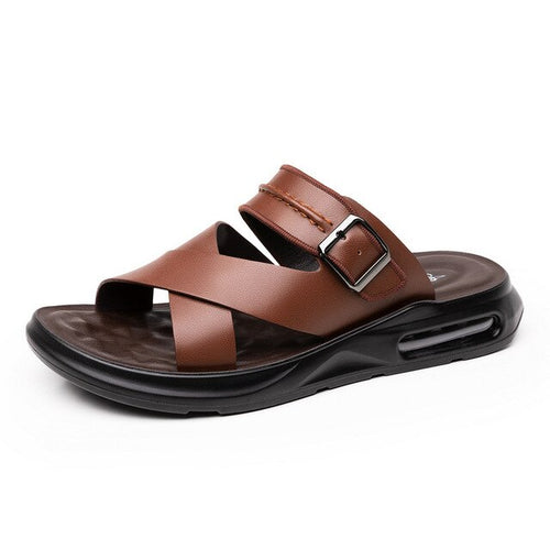 Load image into Gallery viewer, Non-slip Men&#39;s Italian Sandals
