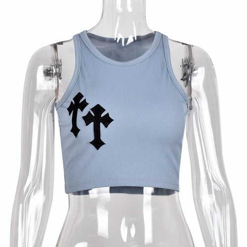 Load image into Gallery viewer, Sleeveless O-Neck Basic Slim Vest Tee
