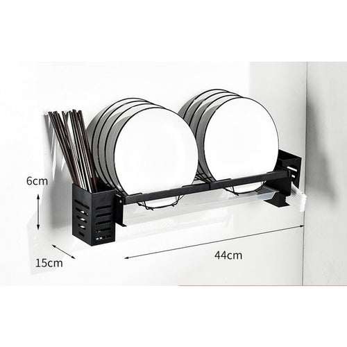 Load image into Gallery viewer, Kitchen Wall Mounted Dish Drying Rack
