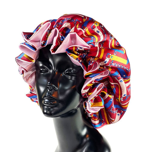 Load image into Gallery viewer, Women Satin Sleeping / Shower Cap
