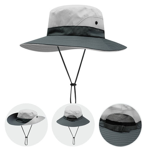 Load image into Gallery viewer, Summer Sun Hat Wide Brim UV Protection
