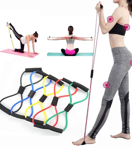 Figure-8 Resistance Band for Strength and Stability Exercises