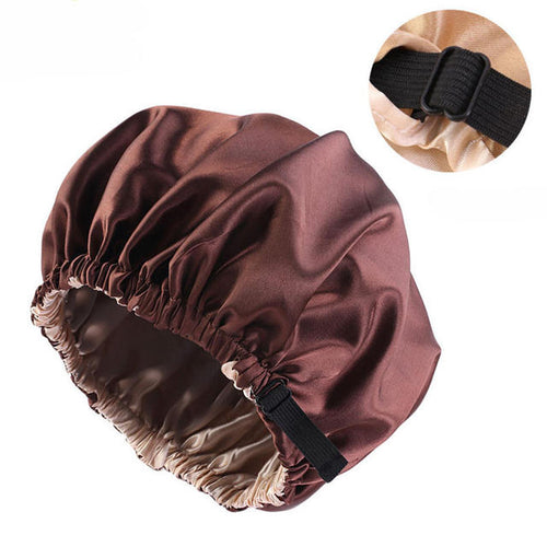 Load image into Gallery viewer, Women Satin Sleeping / Shower Cap
