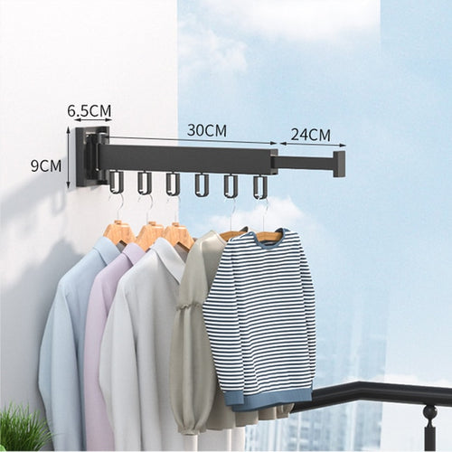 Load image into Gallery viewer, Retractable Cloth Drying Rack
