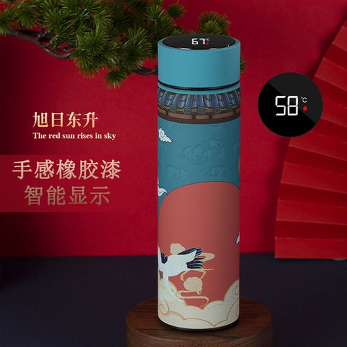 Load image into Gallery viewer, Temperature Display Thermos Bottle
