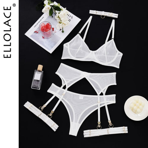 Load image into Gallery viewer, 4 Pieces Sexy Erotic Lingerie
