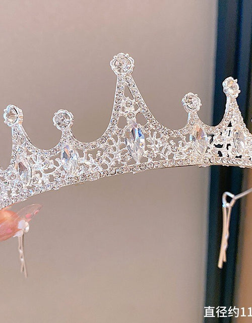 Load image into Gallery viewer, Princess Crystal Tiaras and Crowns
