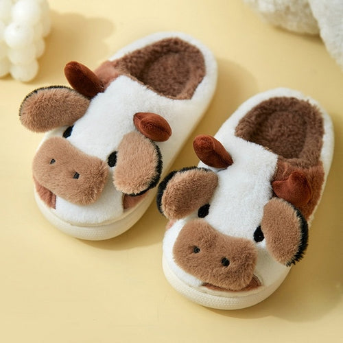 Load image into Gallery viewer, Autumn Animals Slippers
