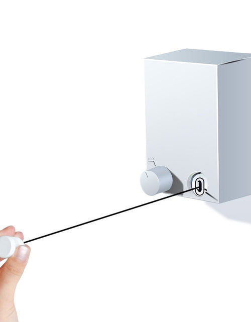 Load image into Gallery viewer, Punch-Free Retractable Clothesline
