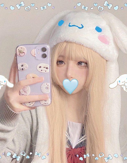 Load image into Gallery viewer, Bunny Plush Winter Cap
