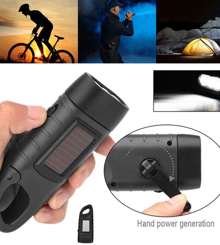 Powered Rechargeable Flashlight