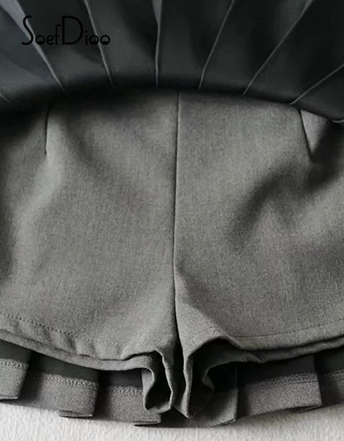 Load image into Gallery viewer, High Waist Side Zipper Skirt
