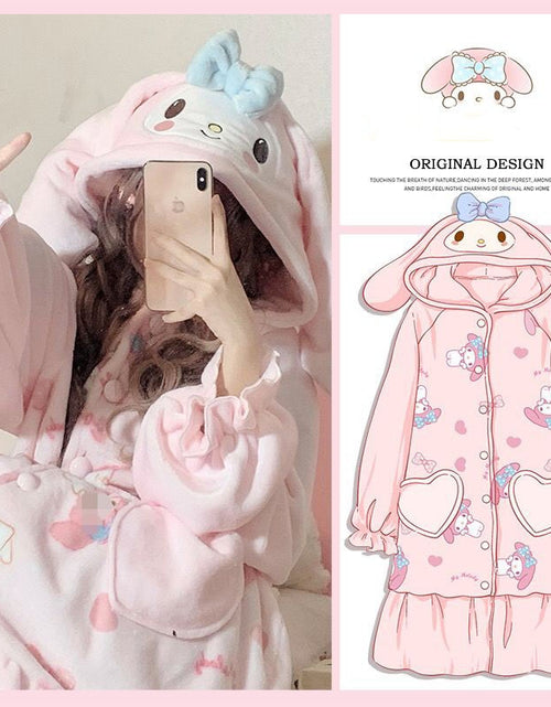 Load image into Gallery viewer, Sanrio Two Piece Nightgown
