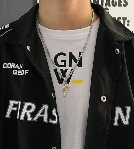 Lightning Pendant Necklace