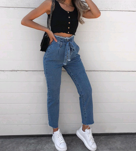 High Waisted Jeans