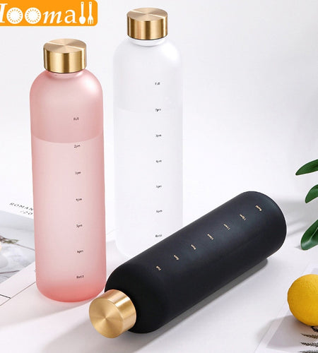 Water Bottle With Time Marker