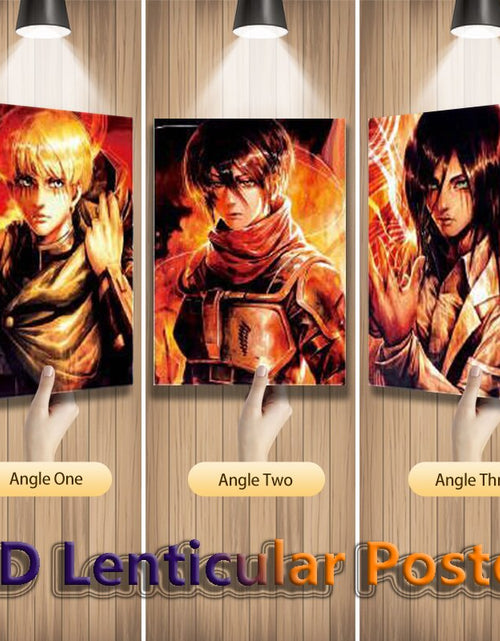 Load image into Gallery viewer, 3D Anime Motion Lenticular Print Posters
