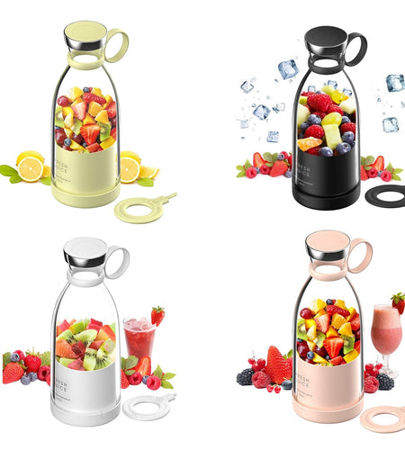 Portable Blender Bottle w/ Magnetic Charger