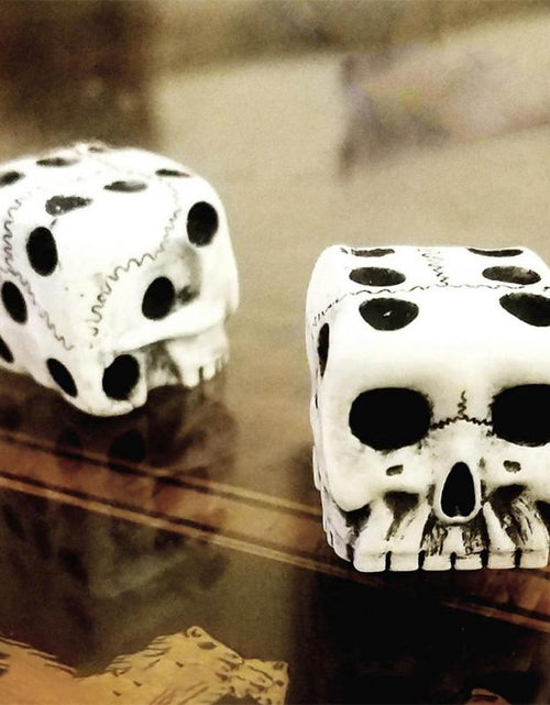 Load image into Gallery viewer, 1Pcs 6-Sided Skull Dice
