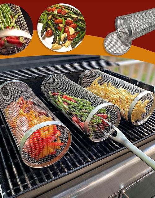 Load image into Gallery viewer, Stainless Steel Grilling Basket
