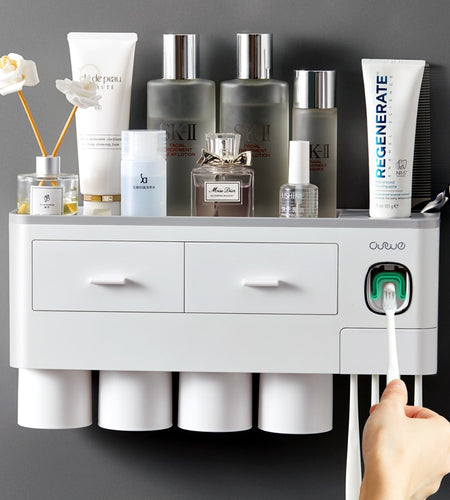 Bathroom Magnetic Storage Rack