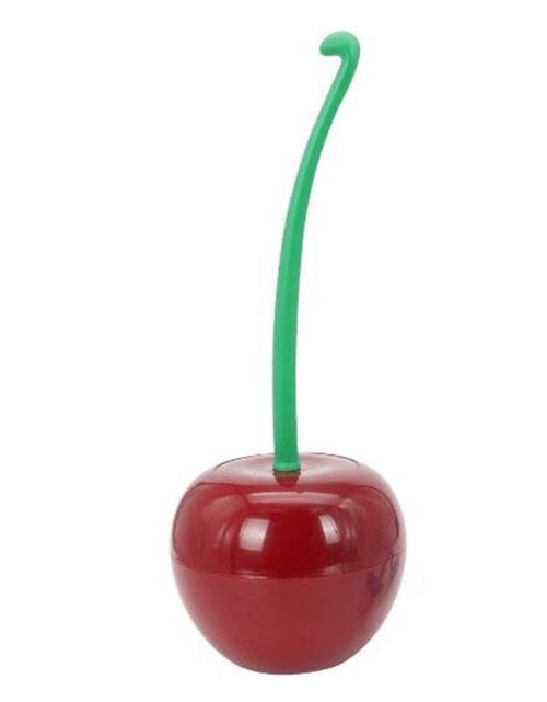 Load image into Gallery viewer, Cherry Shape Toilet Brush Holder Set
